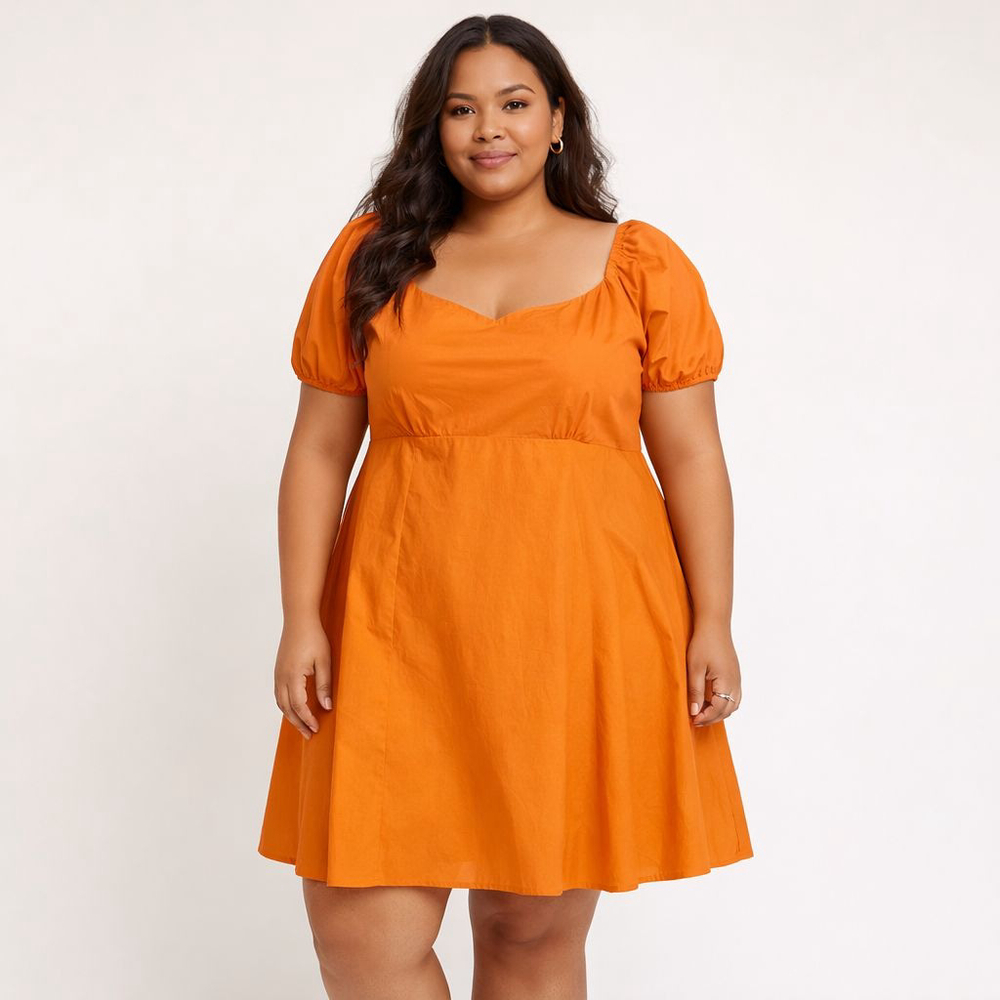 🔥 BUNDLE DEAL: 3 for $25 OR 5 for $50 Wild Fable Orange Mini Dress 3X